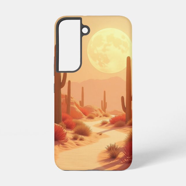 Boho Desert Cactus Samsung Case | Städtische Träum Samsung Galaxy Hülle (Rückseite)