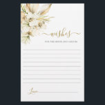 Boho Desert wünscht sich eine Bride-Karte<br><div class="desc">Boho Wüste wünscht die Braut- und Bräutigkarte</div>