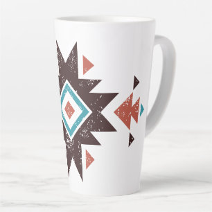 Boho-Diamant-Emblem Milchtasse