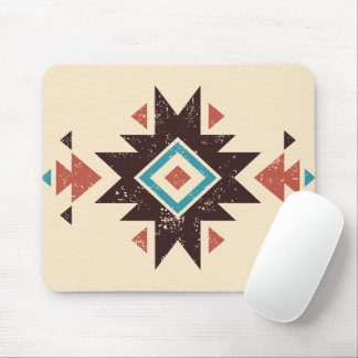 Boho-Diamant-Emblem Mousepad