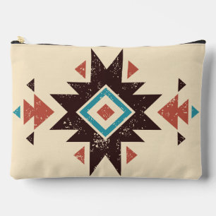 Boho-Diamant-Emblem Zubehörtasche