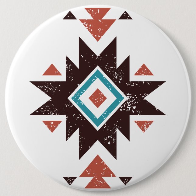 Boho Diamond Emblem Button (Vorderseite)
