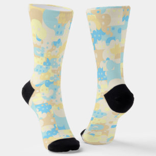 Boho Dot Pattern Telefonklingelständer Socken