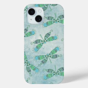 Boho Dragonfts in Blau Case-Mate iPhone Hülle
