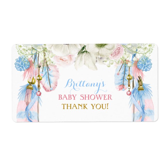 Boho Dream Catcher Water Flasche Geschenk Vielen D (Vorne)