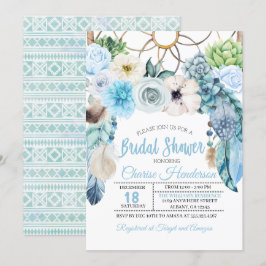 Boho Dreamcatcher Bridal Dusche Einladung