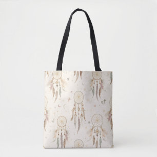 Boho Dreamcatcher-Tasche Ätherische Federn Tasche