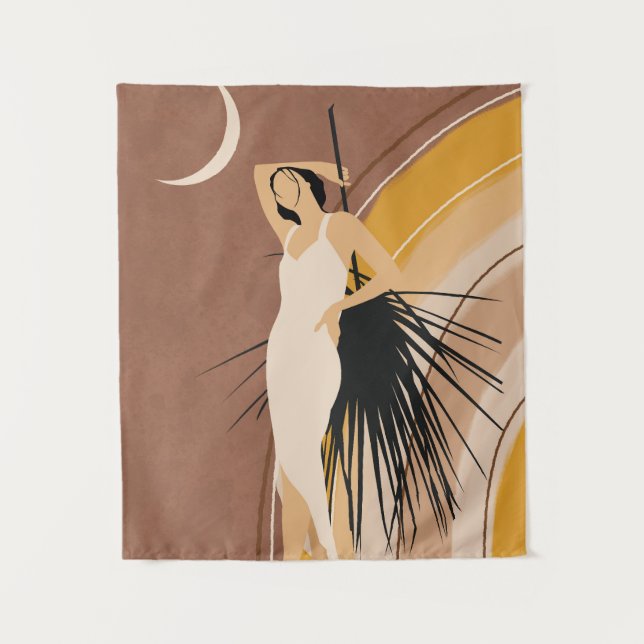 Boho Dreams Wandteppich (Vorderseite)