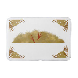 Boho Driving Grass Bathmat - Rustikales Bohemische Badematte