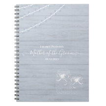 BOHO Dusty Blue Driftwood Mason Jars Wedding