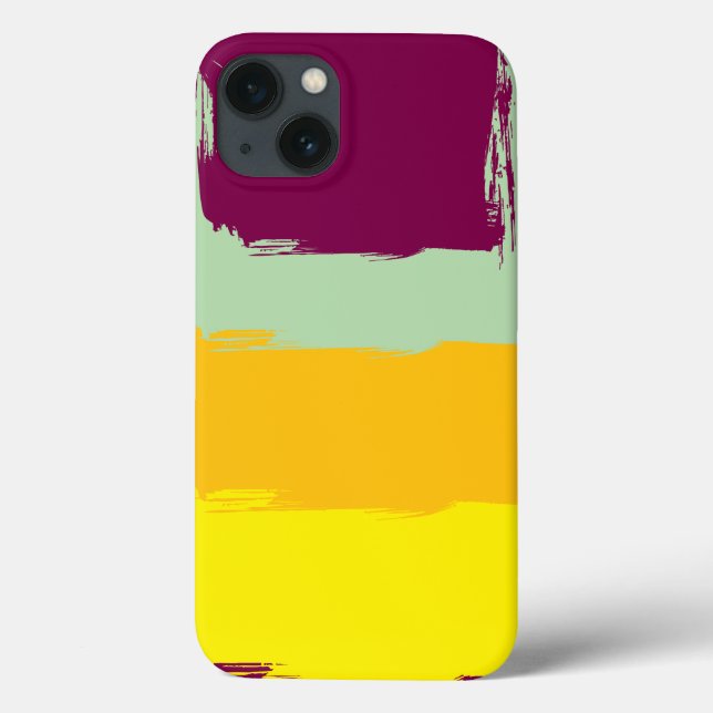 Boho Earth Tone Multicolor  Case-Mate iPhone Hülle (Rückseite)