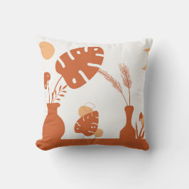 Boho Earth Tones Throw Pillows Kissen