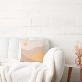 Boho Earth Tones Throw Pillows Kissen