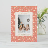 Boho Earthy Botanical Border Custom Foto