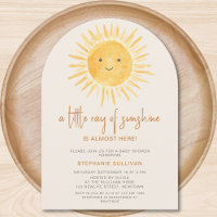 Boho Ein Kleiner Sonnenschein Baby Shower Torbogen