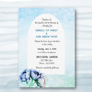 BOHO Elegance ! Invitation à plat du Mariage graci