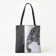 Boho Elephant Dreamcatcher - Sac fourre-tout