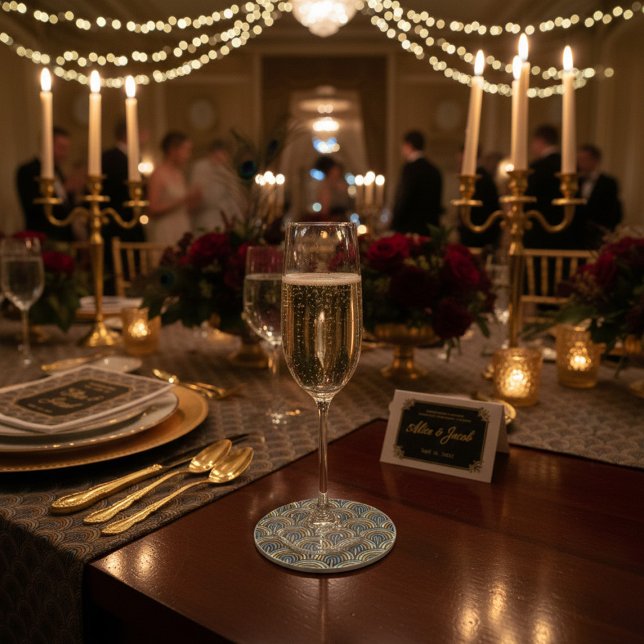 Boho Embroidery Arch Pattern Untersetzer (Von Creator hochgeladen)