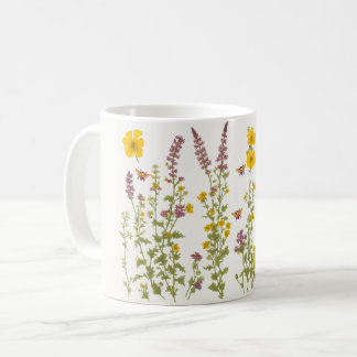 Boho Englische Wildblume beste Großmutter je Kaffeetasse