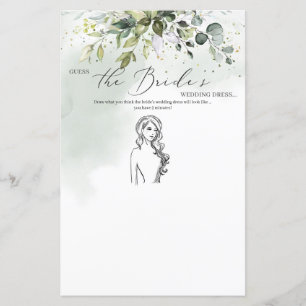 Boho eucalyptus feuilles Guess La robe de mariée