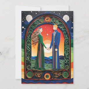 Boho Faire-part de mariage