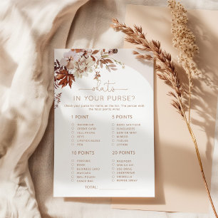 Boho Fall bridal, was in Ihrem Geldbörsenspiel ist