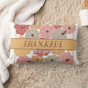 Boho Fall Farmhouse Danksagend Saison W Erntedank Lendenkissen