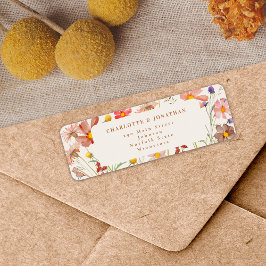 Boho Fall Floral Terracotta Beige Hochzeit