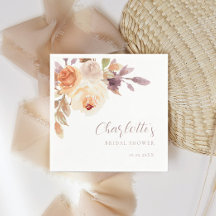 Boho Fall Foliage Rose Brautparty