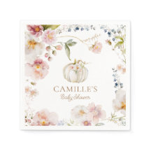 Boho Fall Girl Babydusche