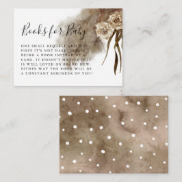 Boho Fall in Liebe Pampas Grass Buchanfrage Begleitkarte