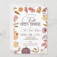 Boho Fall Open House, Realtor Housewarming