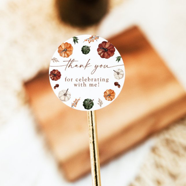 Boho Fall Pumpkin Danke, dass du Sticker hast (Von Creator hochgeladen)