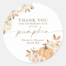 Boho Fall Pumpkin Danke, dass du Sticker hast