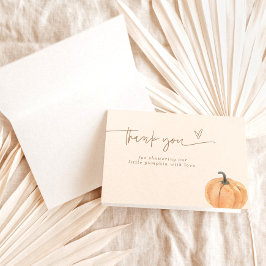 Boho Fall Pumpkin Dankeschön Karte