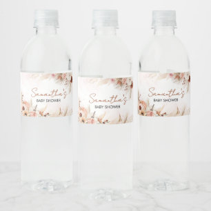 Boho Fall Pumpkin Pampas Grass Baby Dusche