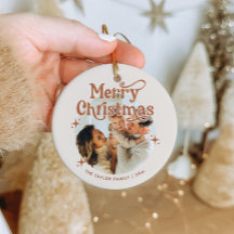 Boho Family Foto Frohe Weihnachtsfeier