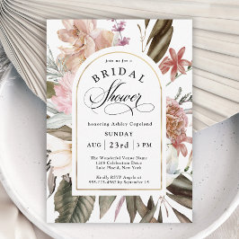 Boho Fantasy Watercolor Brautparty Einladung