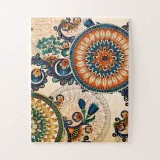 Boho farbenfrohe Fun Retro Muster