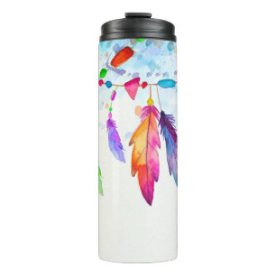 Boho-Federn Thermosbecher