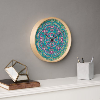 Boho Festive Mandala Uhr