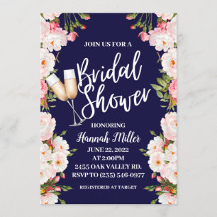 Boho Fête des mariées Brunch Invitation