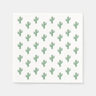 Boho Fiesta Cactus Party Birthday Napkin Serviette