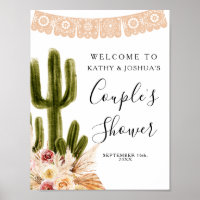 Boho Fiesta Taco 'bout Liebe Couple Dusche Willkom