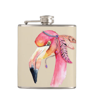 Boho Fiona Flamingo Flasche Flachmann