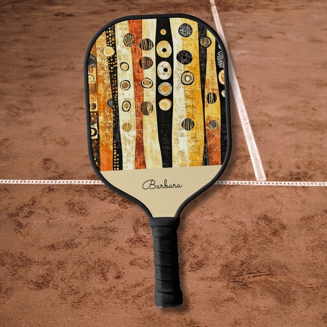 Boho Flair Personalized | Dink Well Pickleball Schläger (Von Creator hochgeladen)