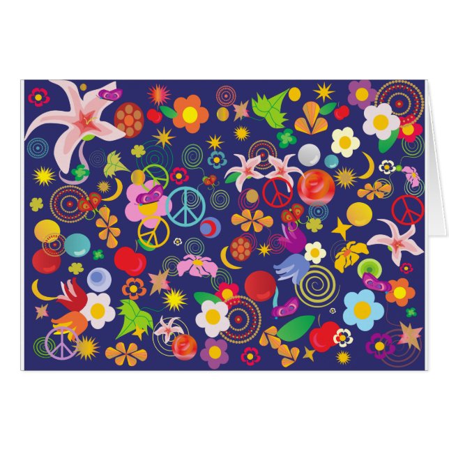 Boho floral (Vorderseite (Horizontal))