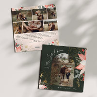 Boho Floral Arch Holly Jolly Christmas Seven Foto