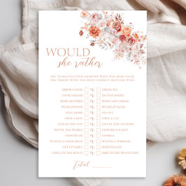 Boho Floral Baby Dusche würde sie eher spielen