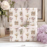 Boho Floral Bouquet Geschenkpapier<br><div class="desc">Das Boho Floral Bouquet Wrapping Paper Matching Produkte sind frisch vom Markt erhältlich.</div>